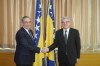 Deputy Speaker of the House of Representatives of the Parliamentary Assembly of BiH Šefik Džaferović meets with the Ambassador of the Republic of Turkey to BiH